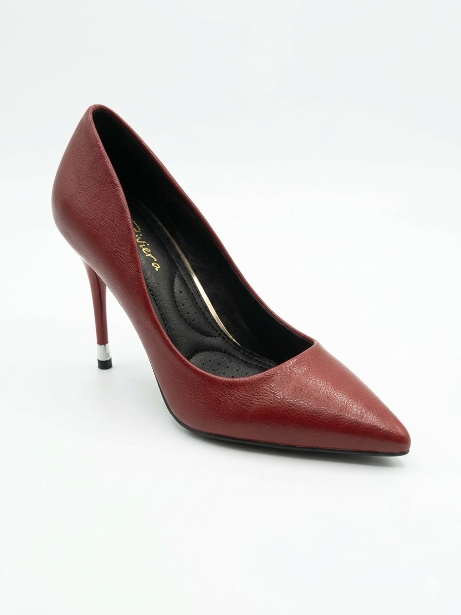 Scarlette Élégance – Escarpins Bordeaux MD6-19-MAROO