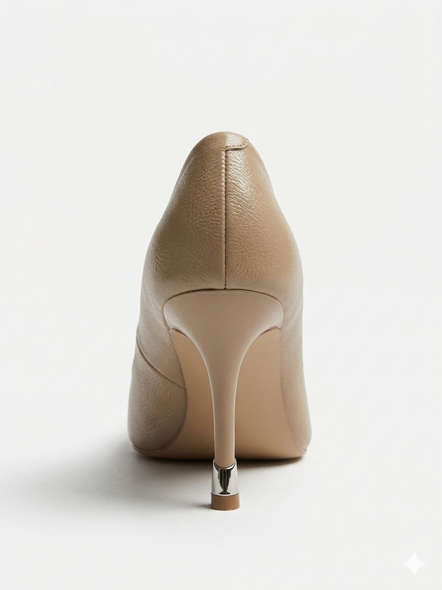 Nuvéa Élégance – Escarpins Nude MD6-19-KHAKI