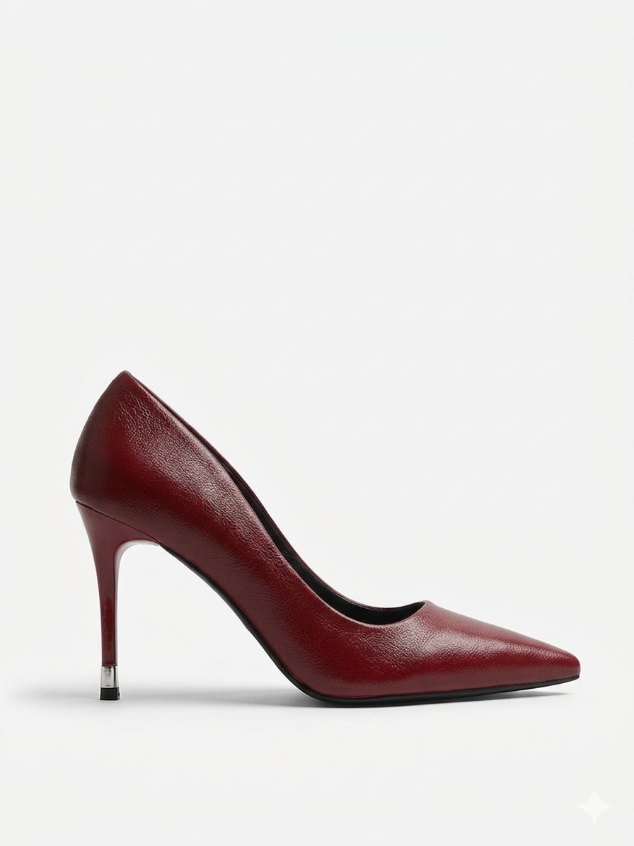 Scarlette Élégance – Escarpins Bordeaux MD6-19-MAROO