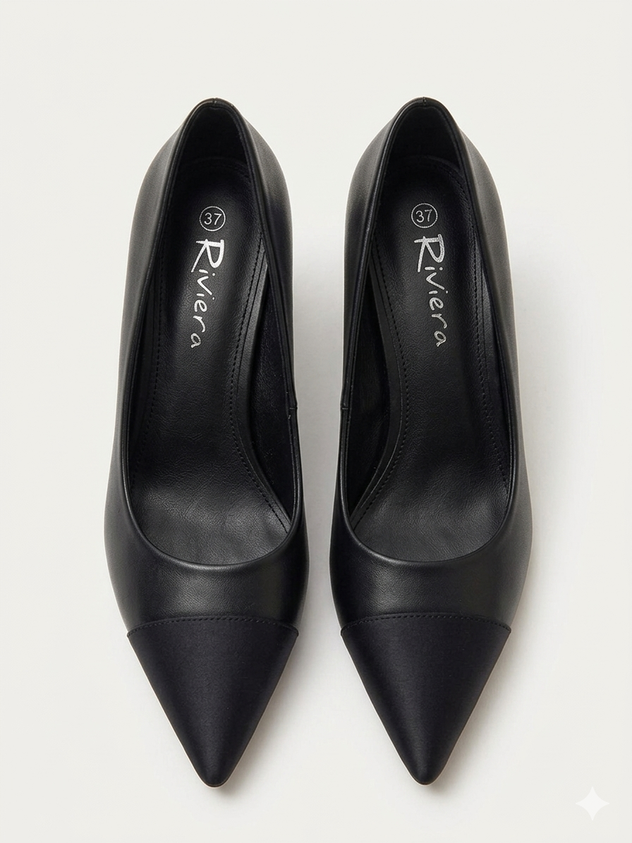 Novera – Escarpins Noirs MD6-17-BLACK