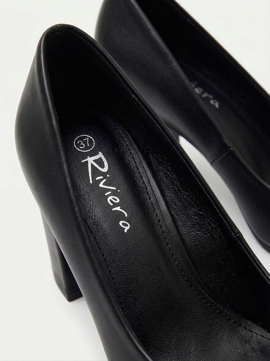 Novera – Escarpins Noirs MD6-17-BLACK