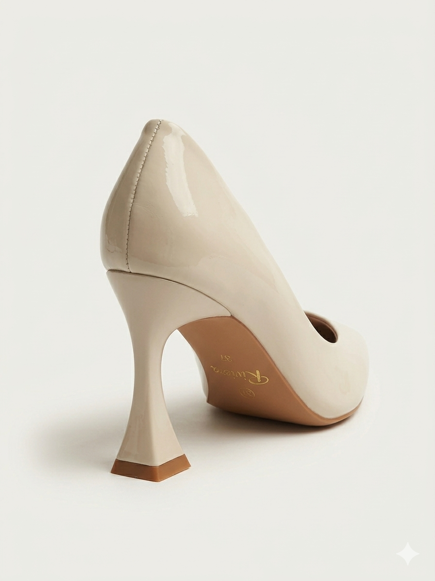 Élancia Chic – Escarpins MD-B5-BEIGE