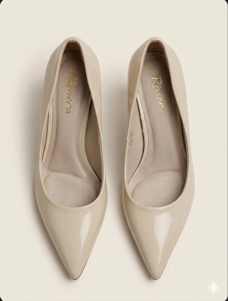 Élancia Chic – Escarpins MD-B5-BEIGE