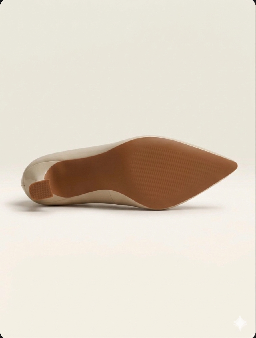 Élancia Chic – Escarpins MD-B5-BEIGE