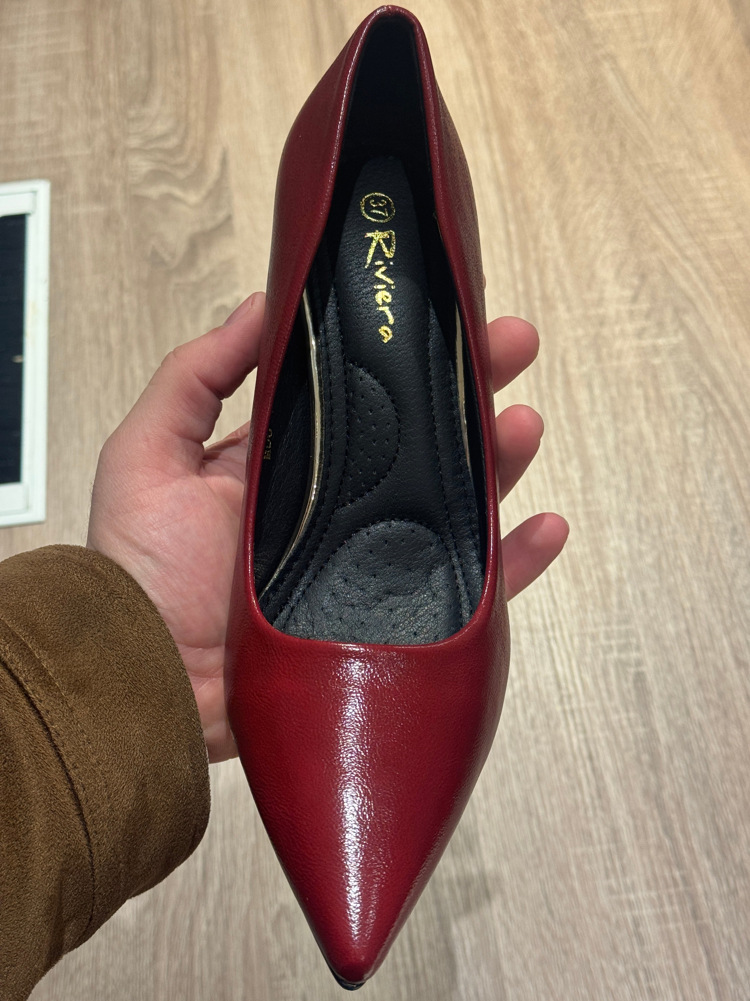 Scarlette Élégance – Escarpins Bordeaux MD6-19-MAROO