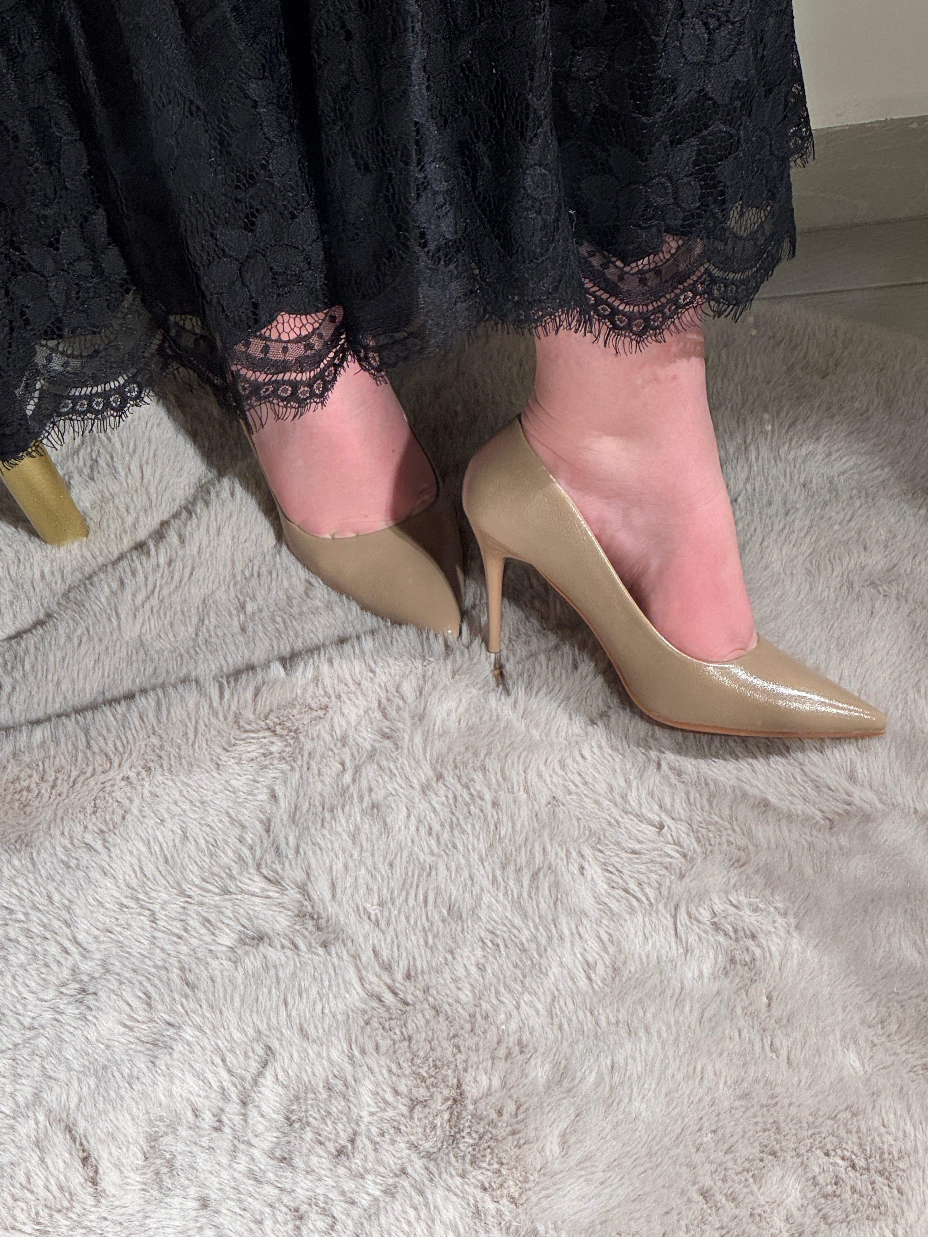 Nuvéa Élégance – Escarpins Nude MD6-19-KHAKI